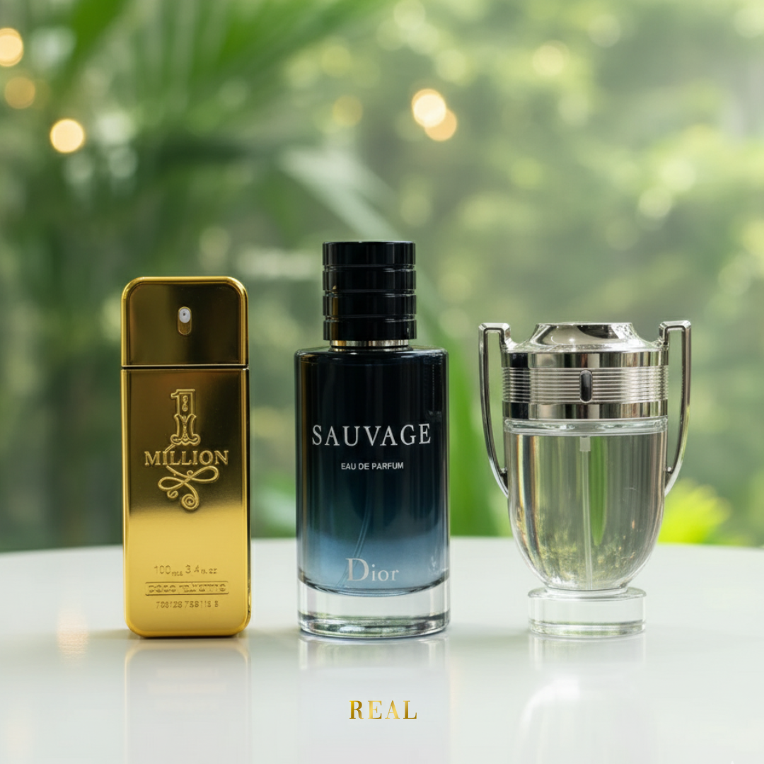 Combo da 3 Profumi – One Million, Sauvage, Invictus