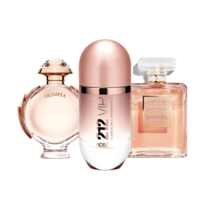 Combo da 3 Profumi – 212 Rosé, Olympéa, Coco Mademoiselle