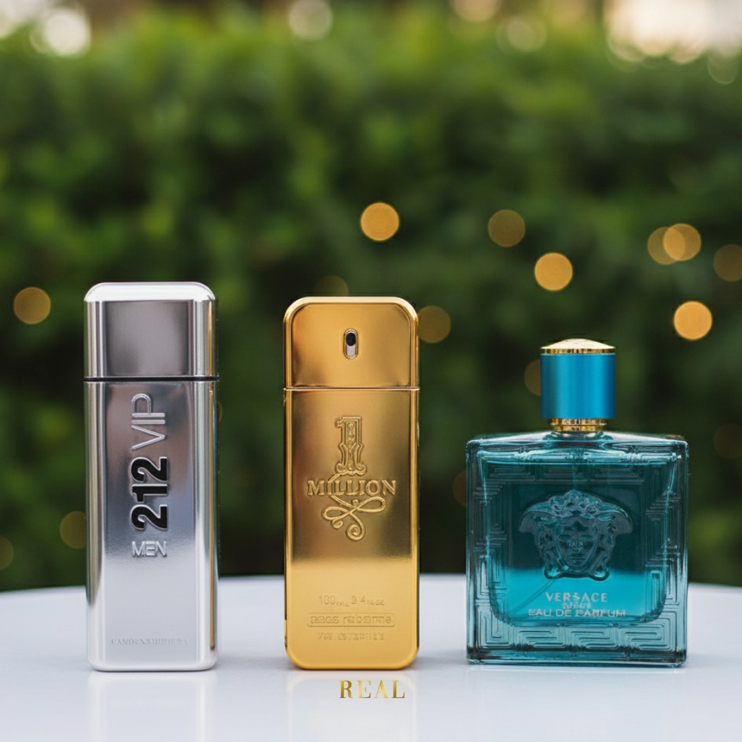 Combo da 3 Profumi – One Million, 212 VIP, Eros