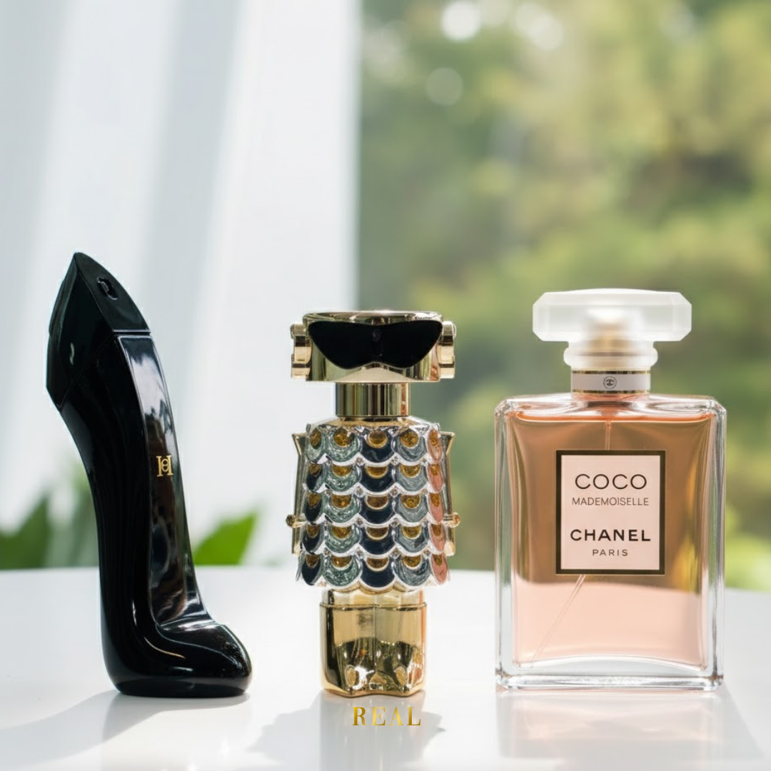 Combo da 3 Profumi – Good Girl, Fame, Coco Mademoiselle