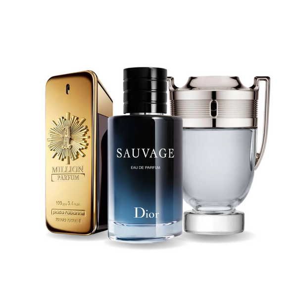 Combo da 3 Profumi – One Million, Sauvage, Invictus