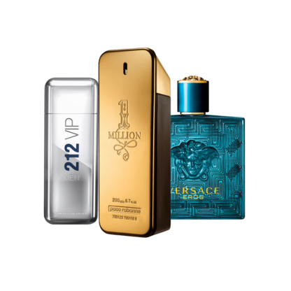 Combo da 3 Profumi – One Million, 212 VIP, Eros